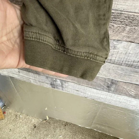 Marine Layer Womens Luna Jogger Pants Medium Green Pull On Soft Stretch Travel - Picture 4 of 10